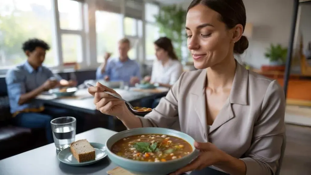 Was mit deinem Körper passiert, wenn du eine Woche lang täglich Suppe zum Mittagessen isst