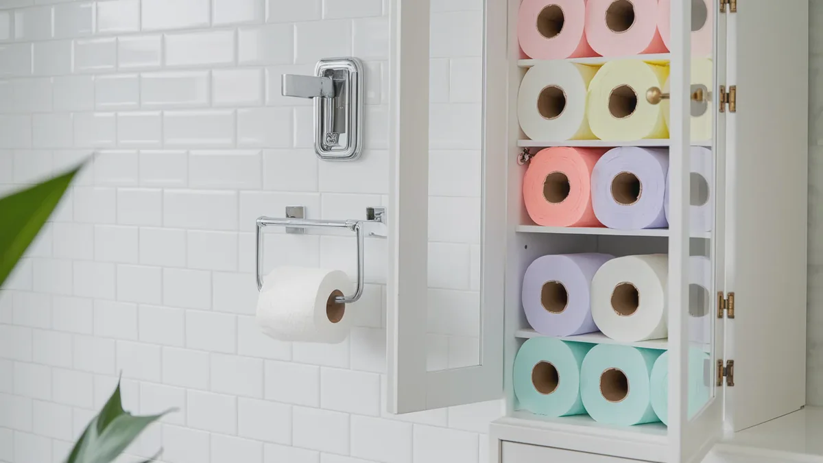 Alte Toilettenpapierrollen? Das bemerken kaum Menschen, aber immer mehr tun es